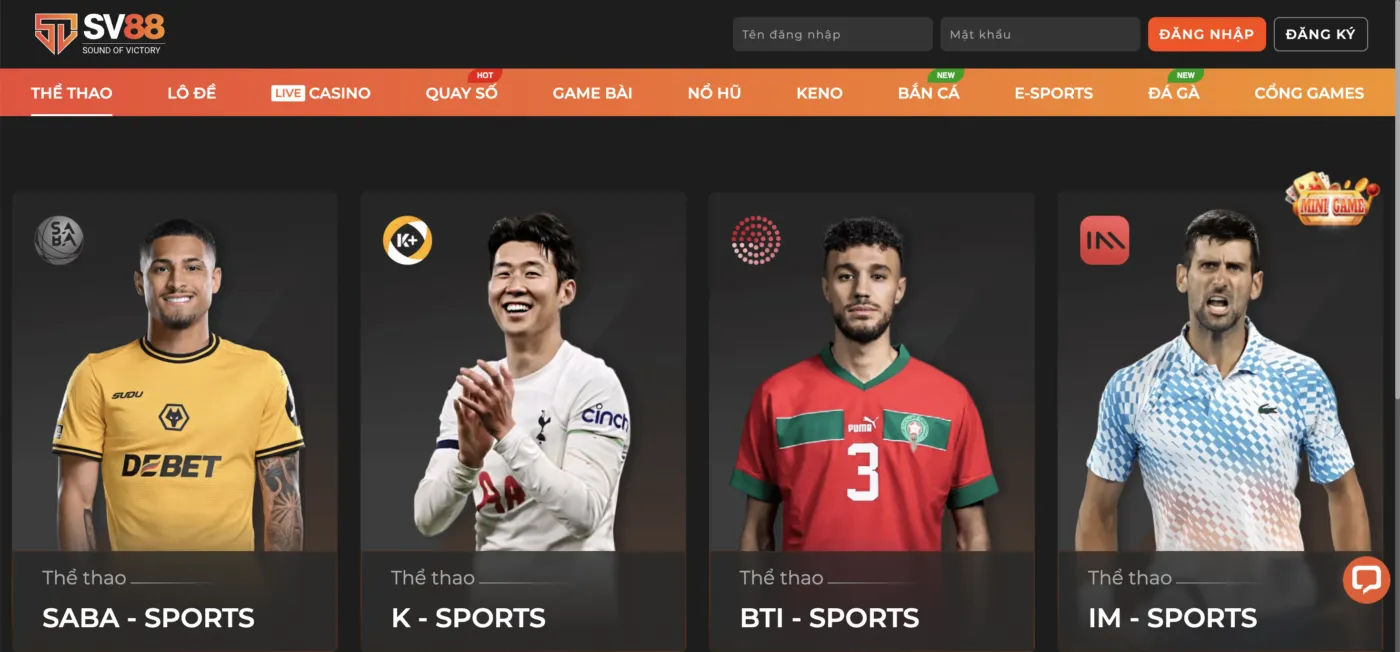 thể thao sv88 thể thao sv88