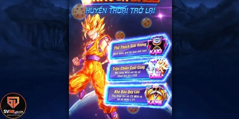 7 Viên ngọc rồng được trang bị giao diện bắt mắt