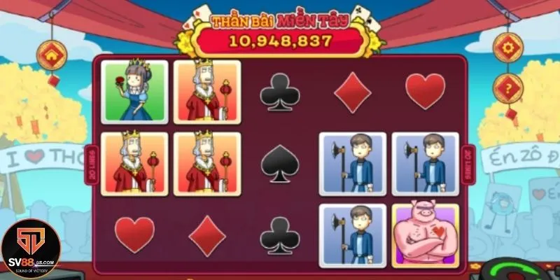 Biểu tượng xuất hiện trong Thần bài miền Tây đa dạng