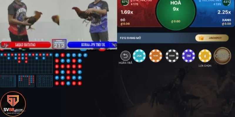 Cá cược đá gà online cực vui, cực thú vị