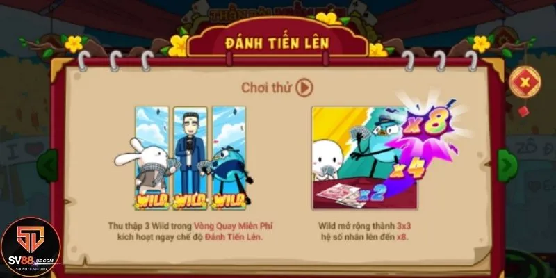 SV88 trang bị tính năng chơi thử cho bạn mới tham gia 