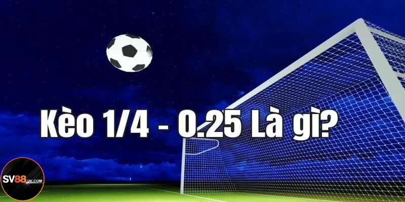 Chấp 1/4 hay là chấp đồng banh nửa trái